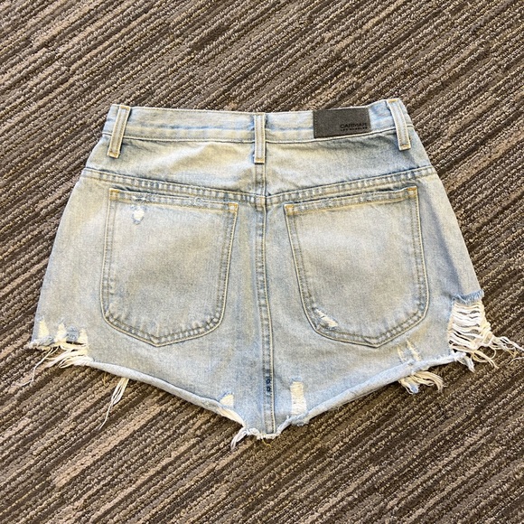 LF Beatrice Zip Front Denim Skirt - Picture 2 of 3